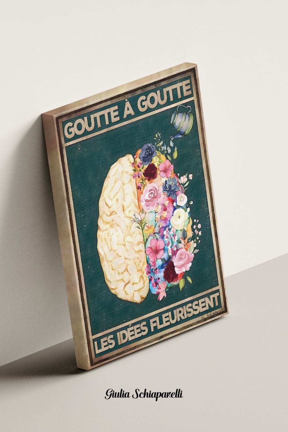 Goutte à goutte les idées fleurissent