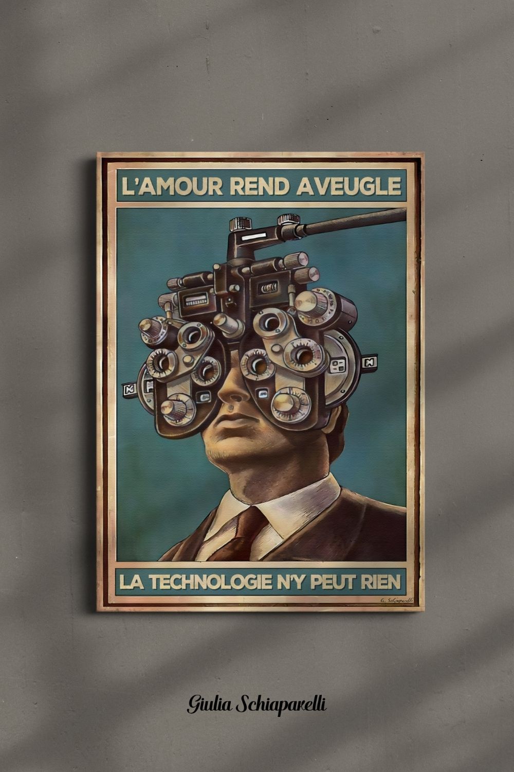 L'amour rend aveugle, la technologie n'y peut rien