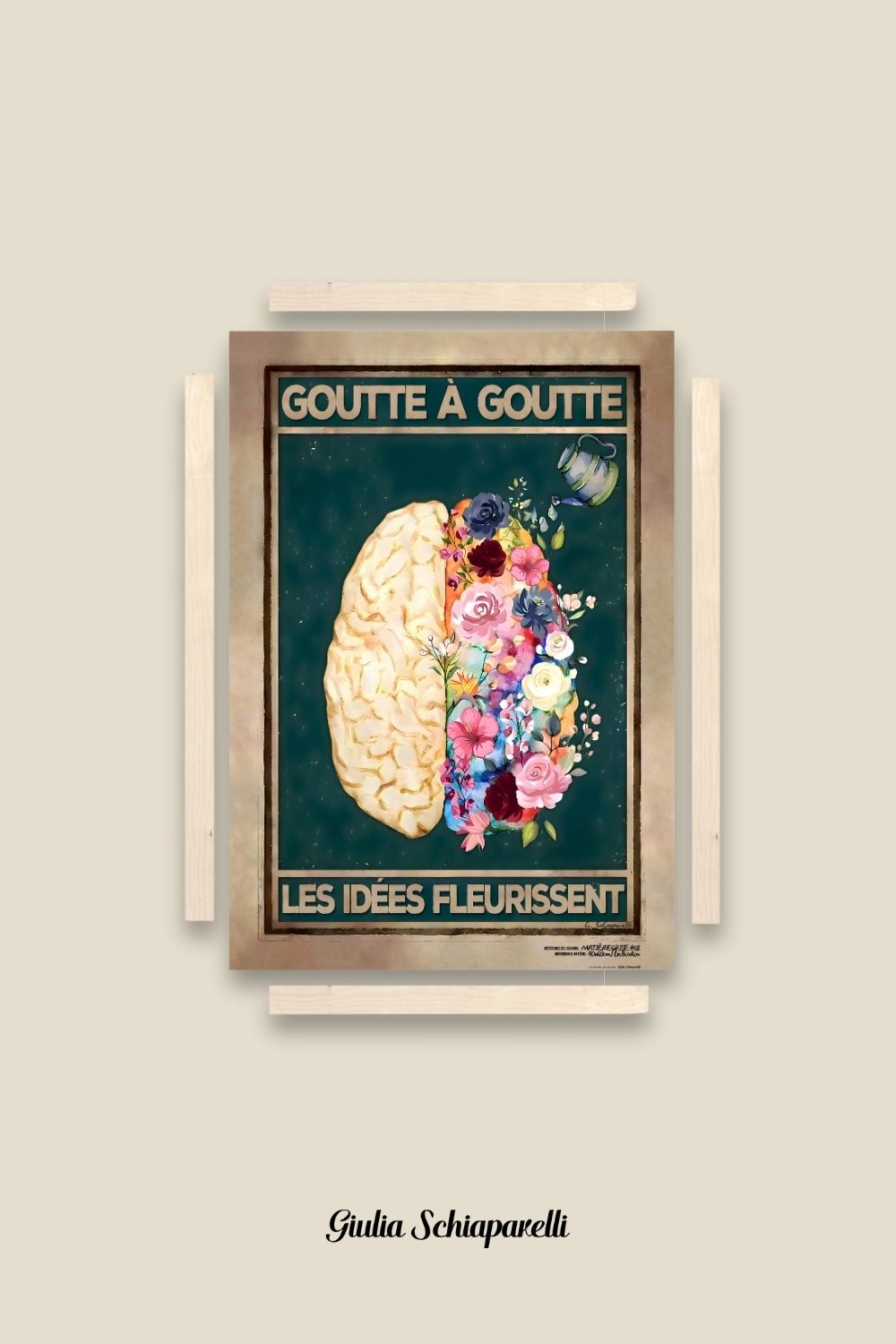 Goutte à goutte les idées fleurissent