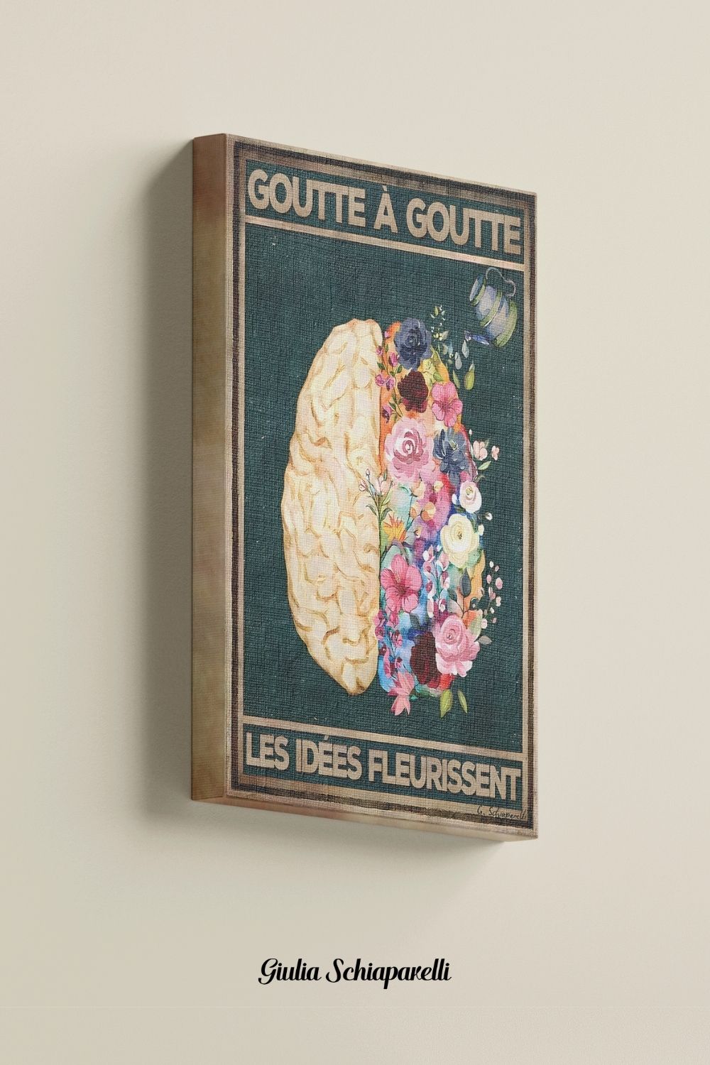 Goutte à goutte les idées fleurissent