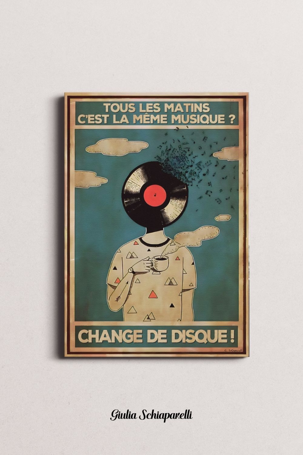 Tous les matins c'est la même musique? Change de disque!