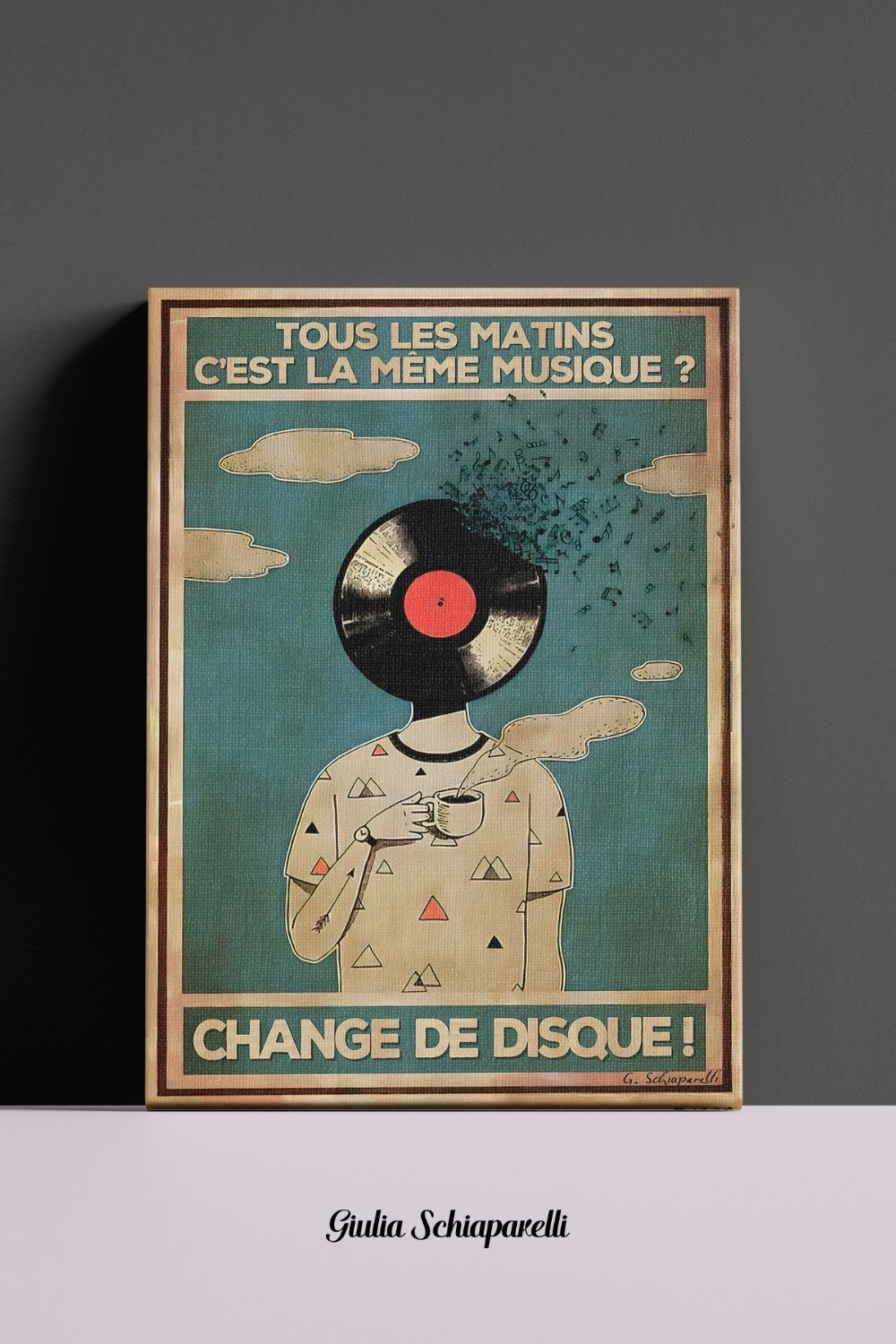 Tous les matins c'est la même musique? Change de disque!