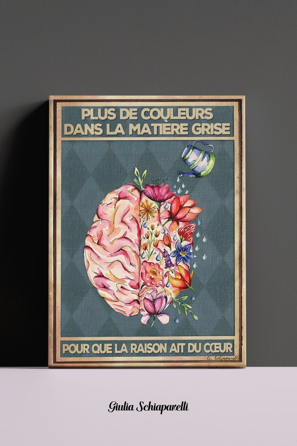 Plus de couleurs dans la matière grise, pour que la Raison ait du cœur