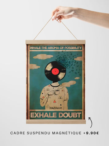 Toile - Inhale the aroma of possibility, exhale doubt