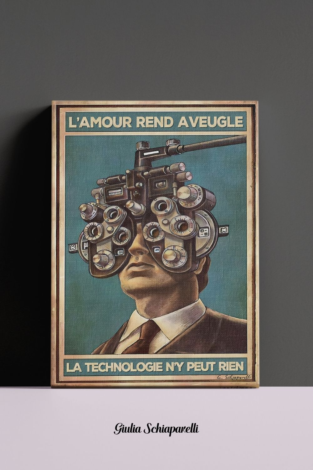 L'amour rend aveugle, la technologie n'y peut rien