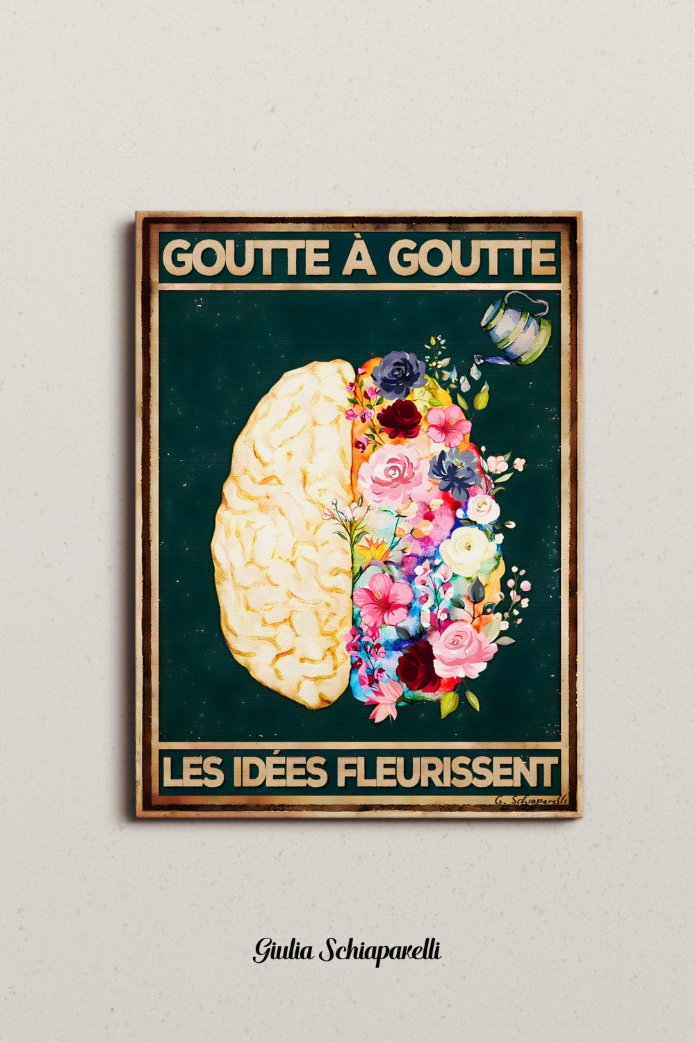 Goutte à goutte les idées fleurissent