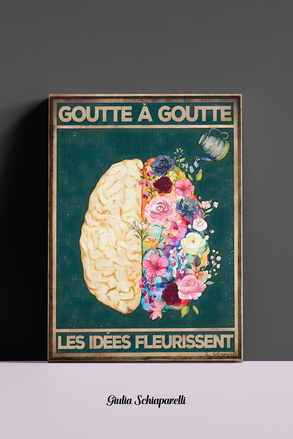 Goutte à goutte les idées fleurissent